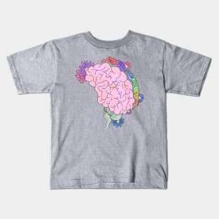 Brain on file Kids T-Shirt